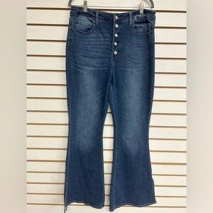 ❤️SO❤️ High Rise Flare Jeans -‎ Size 17/33W